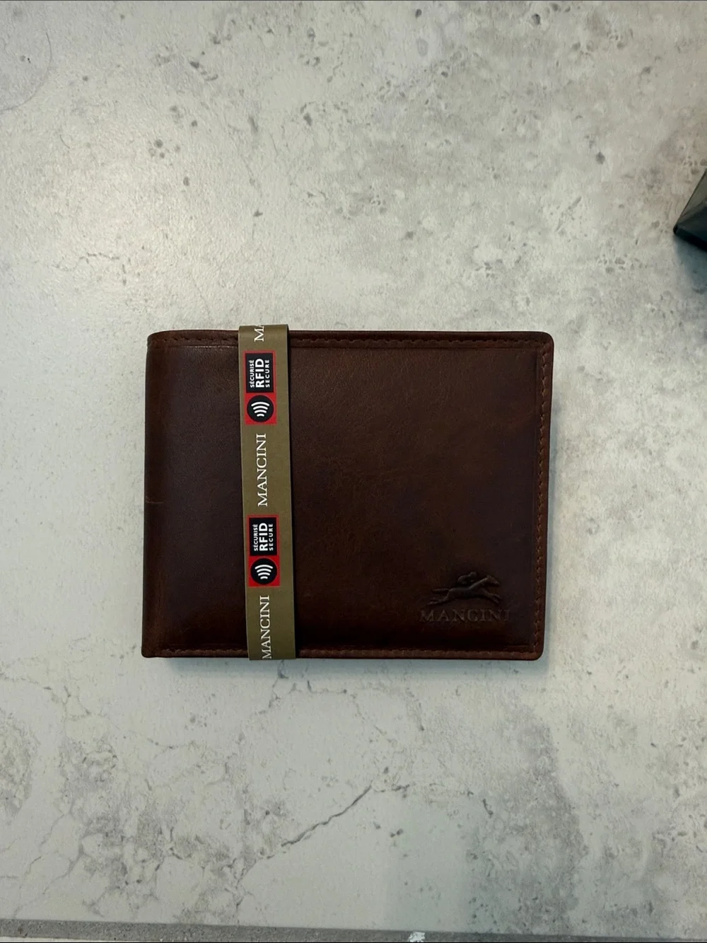 Men's Brown Leather Wallet
